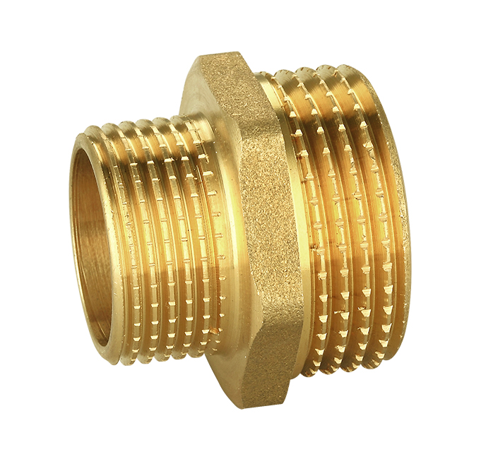 Mosadzná vsuvka redukovaná 1-1/2