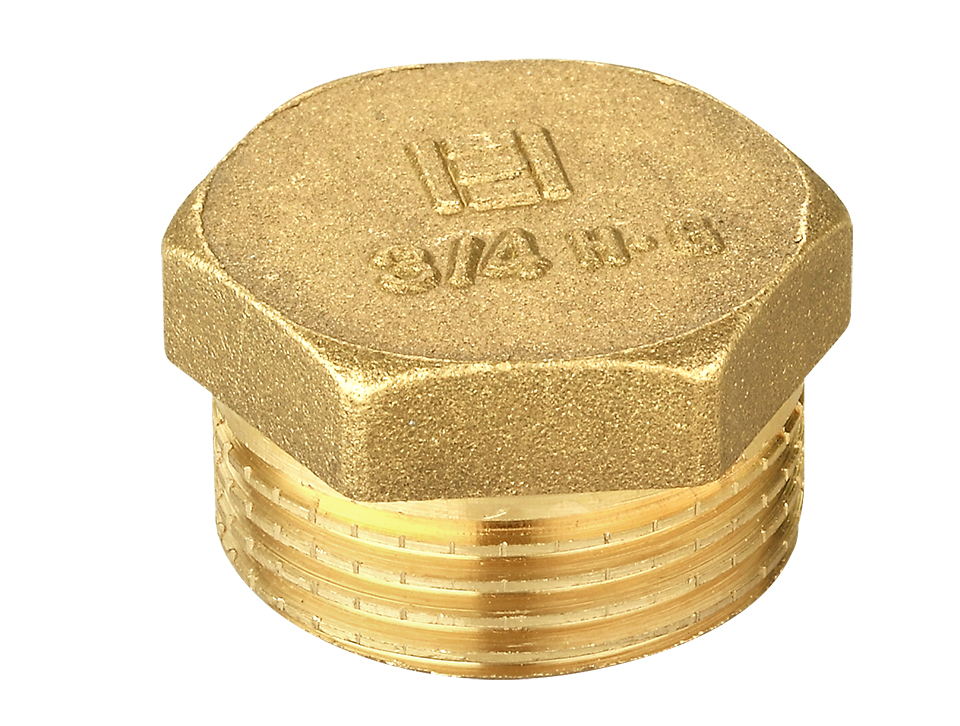 Mosadzná zátka 1/2